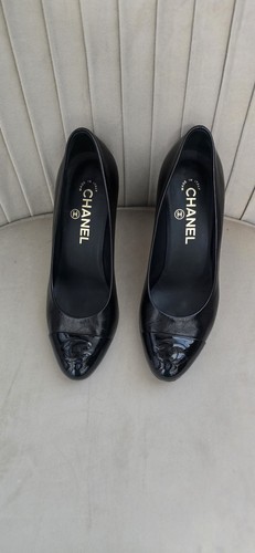 Chanel black patent - chanel,