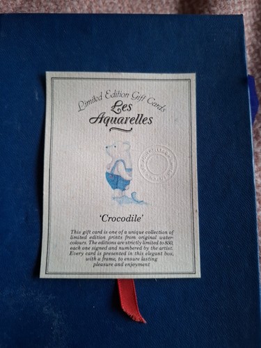 Limited addition crocodile - addition, 'crocodile'