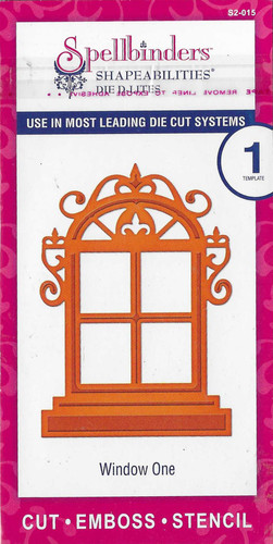 Spellbinders window one - window,