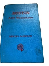 Austin A110 Westminster-divers Handbook