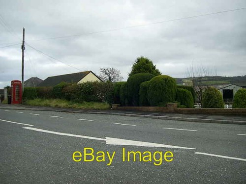 Photo 6x4 red telephone box - red,