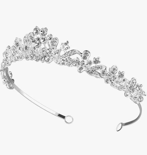 Rhinestone crown 1pc - rhinestone, tiaras