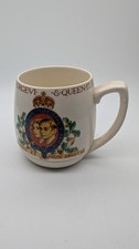 1937 King George VI & Queen Elizabeth Coronation Mug Federation Official Design