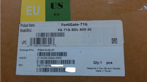 New fortinet fortigate - new, 71g