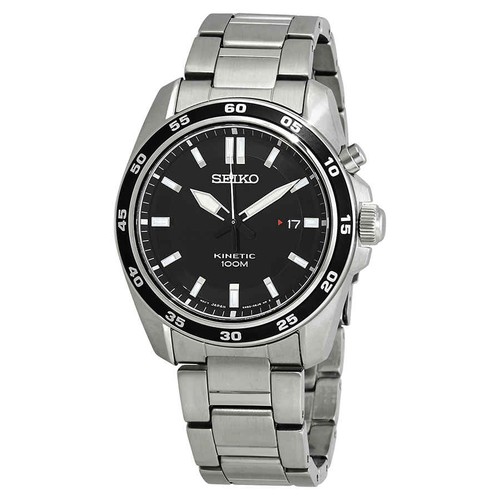 Seiko kinetic black - seiko,