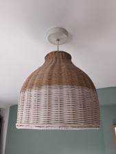 Small rattan lamp shade