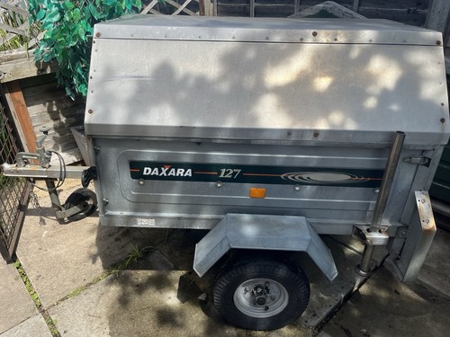 Daxara 127 galvanised trailer - galvanised,