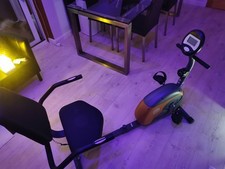 EXERCISE BIKE - RECUMBENT SEATED STYLE - FULLY ADJUSTABLE - QUALITY BRAND