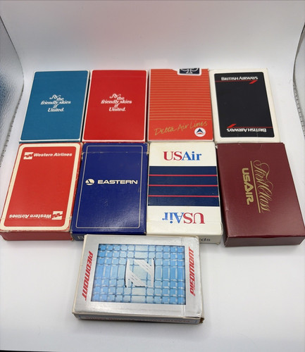 Vintage airline playing - airline,