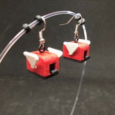 Flying Toaster Earrings - 3D
