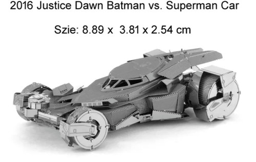 Batman superman batmobile - v, 3d