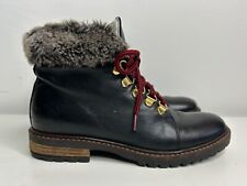 RUSSEL BROMLEY Childrens Boots Black Leather Alpine Hiking Style EUR 33 / UK 1