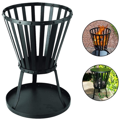 Steel brazier round fire - brazier, pit