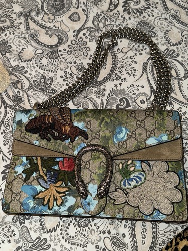 Gucci bee blooms rmbroidered - bee,