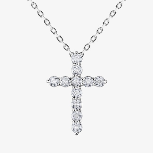 Drajée cross diamond necklace - drajÉe,