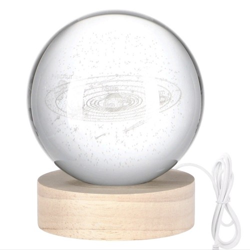 Usb moon planet - 3d, night