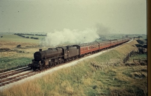 35mm slide lms steam - slide, loco