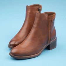 Lunar Womens Boots Tan Ladies