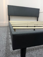 Grey Kingsize Bed Frame
