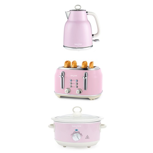 Salter retro kettle - kettle,, 4