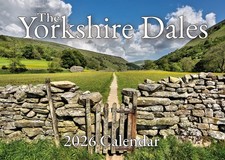 2026 Yorkshire Dales Calendar -A4 opens to A3- Wharfedale, Swaledale & many more