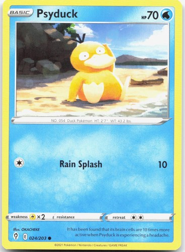 Psyduck 024 203 - 024/203, pokemon