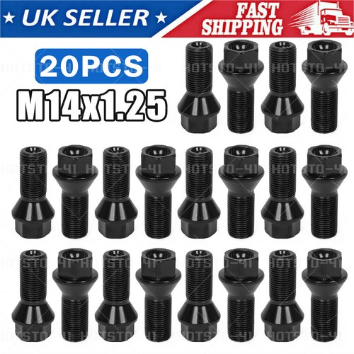 Black bmw wheel bolts for - wheel,