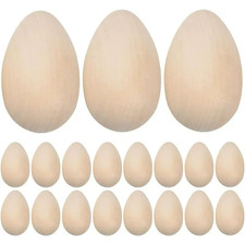 Wooden Easter Eggs DIY Paint