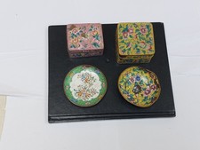 Chinese Enamel Boxes and