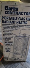 CLARKE GRH125 PORTABLE PROPANE RADIANT GAS HEATER 36.6 KW Latest