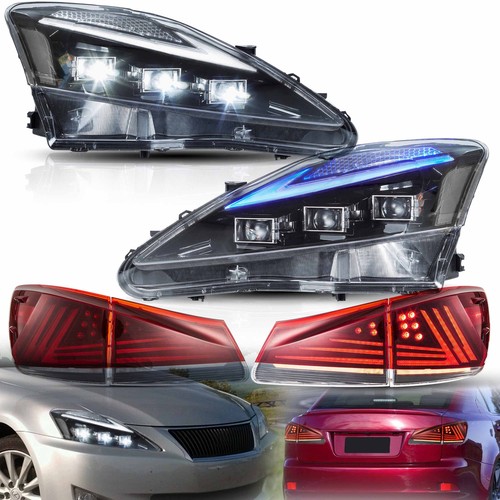 Vland full led headlights - full, headlights&red