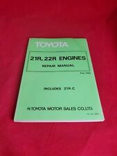 1981-1983 Toyota Pickup Truck 21R 21R-C 22R Engine Service Repair Manual 1982