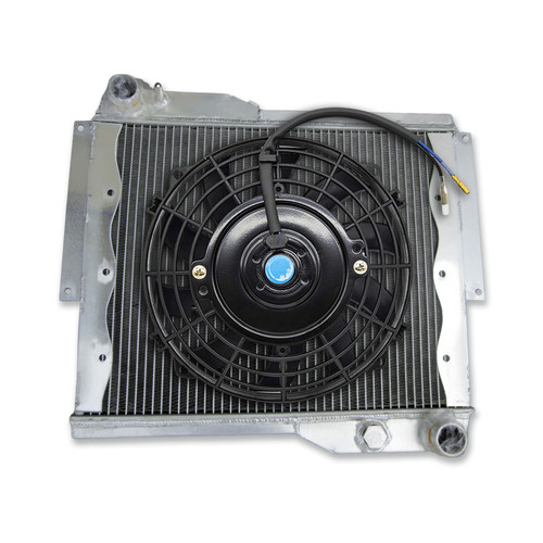 Row aluminum radiator fan - 3,