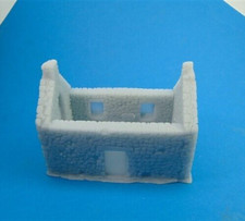 oo gauge 4mm resin model small ruined roofless Scottish church              0106