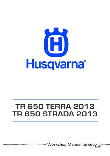 Husqvarna engine workshop