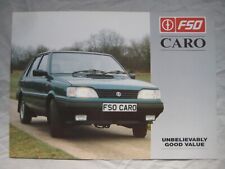 FSO Caro foldout Brochure