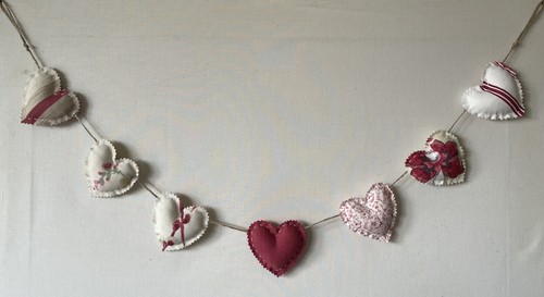 Heart garland bunting laura - in,
