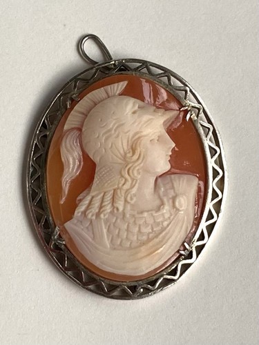 Antique athena cameo shell - antique,