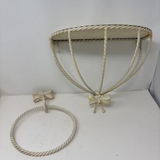 VTG Half Circle Wall Shelf &