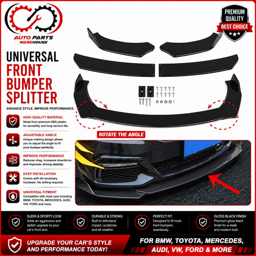 Universal car front bumper - universal,