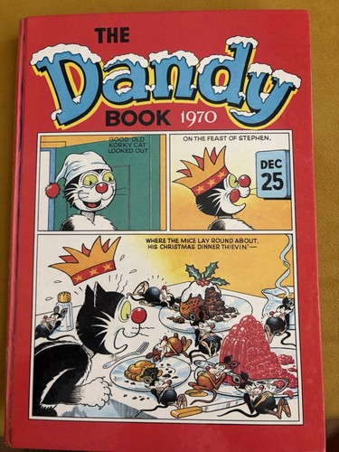 The dandy book 1970 vintage - book,