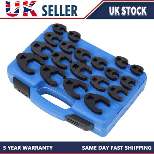 Crowfoot wrench set metric - wrench,