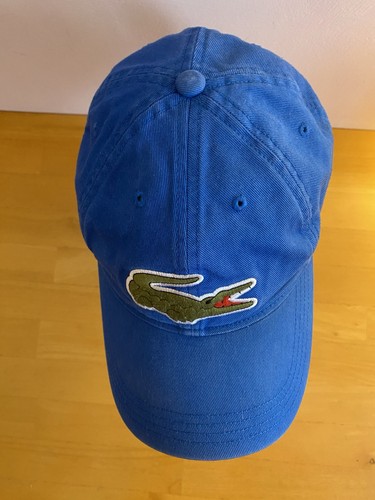 Blue lacoste baseball - cap, with