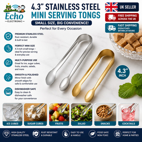 Stainless steel mini - 4.3″,