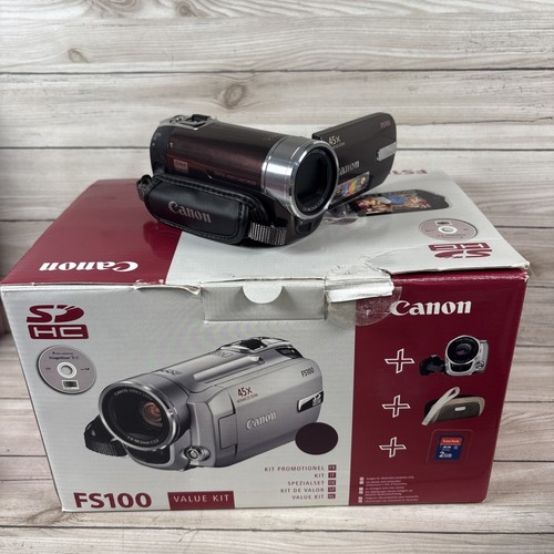 Canon fs100 camcorder - fs100, /
