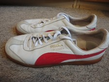 Puma Top Winner Retro Leather Trainers, Size 7