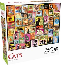 Buffalo games cats on stamps - buffalo,