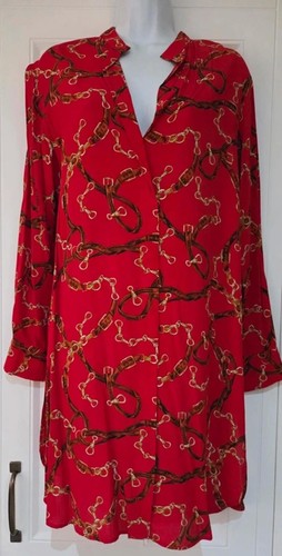 Womens zara red - , gold