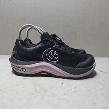 TOPO MTN RACER 3  WOMEN'S TRAIL CAMPING  RUNNING TRAINERS BLACK/MAUVE  UK4 EU37