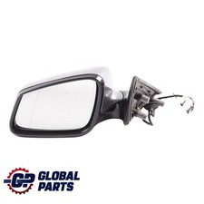BMW E60 E61 LCI M Sport Wing Mirror Left N/S High Gloss Spacegrau Metallic - A52